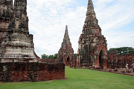 Towers at Wat Chai Wattanaram, Ayutthaya Historical Park