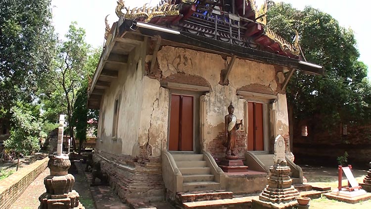 The old Ubosoth, Wat Choeng Tha