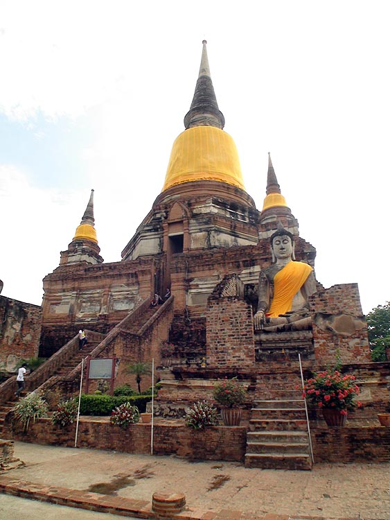 Main Stupa at Wat Yai Chai-Mongkok, Ayutthaya